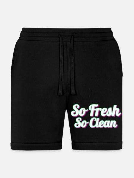 So Fresh So Clean - Bella + Canvas Unisex Short - black