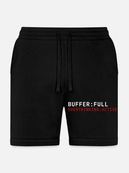 BUFFER: FULL – Mental Health Awareness | log_02 - Bella + Canvas Unisex Short - black