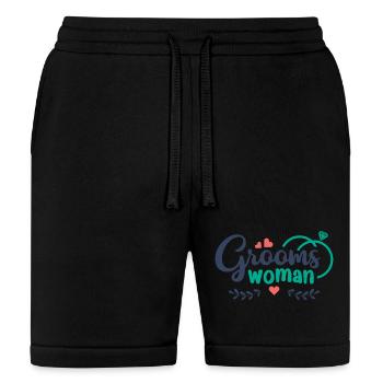Grooms woman - Bella + Canvas Unisex Short - black - Front