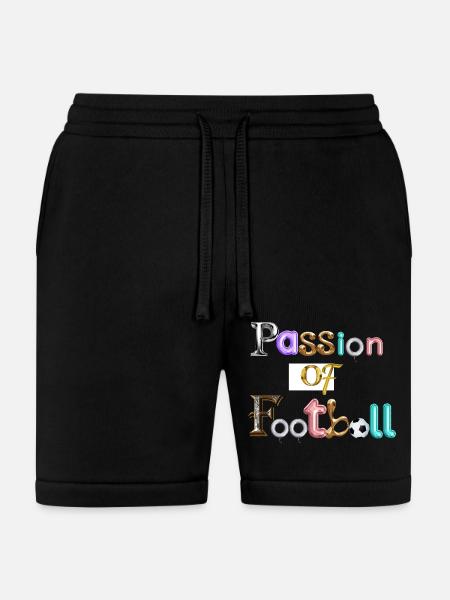 Passion of football - Bella + Canvas Unisex Short - black