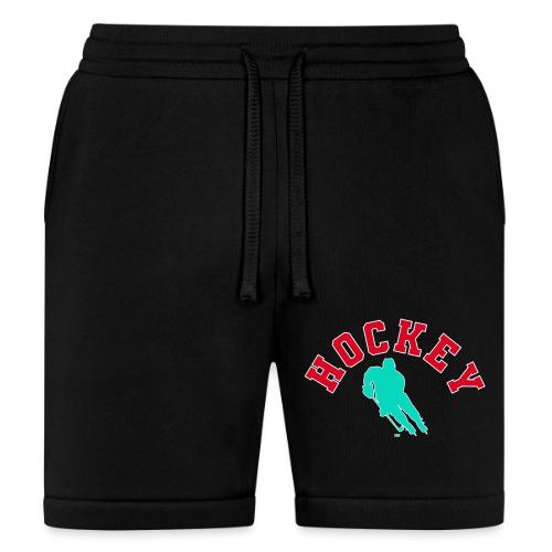 Hockey Player Silhouette - Bella + Canvas Unisex Short