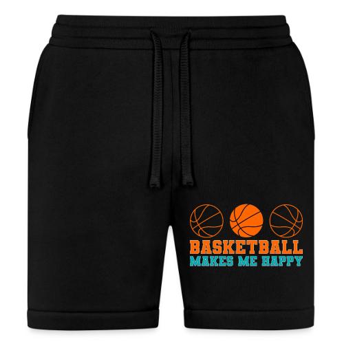 Basketball makes me happy - Bella + Canvas Unisex Short