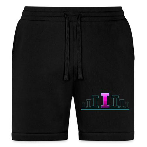 Letter I – Capital Varsity Alphabet Monogram - Bella + Canvas Unisex Short