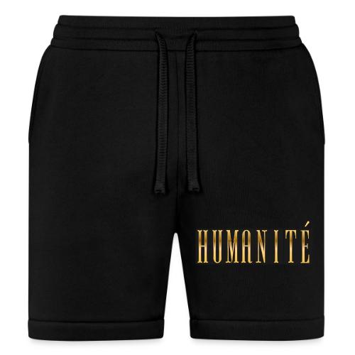 Humanity in Golden Letters - Bella + Canvas Unisex Short