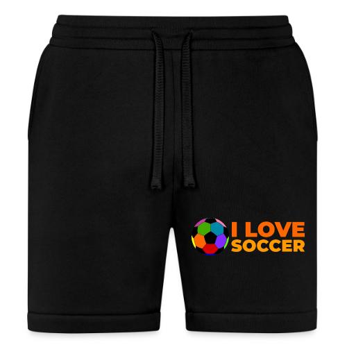 I Love Soccer - Bella + Canvas Unisex Short
