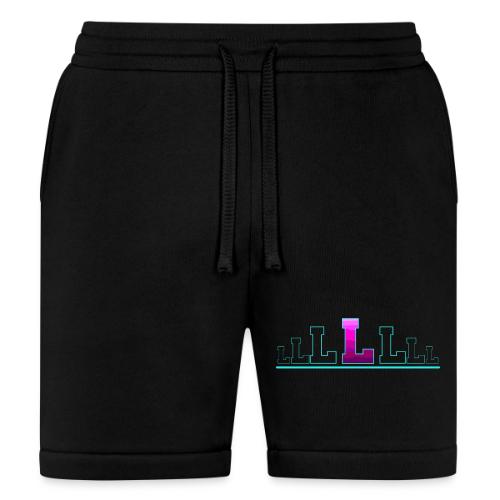 Letter L – Capital Varsity Alphabet Monogram - Bella + Canvas Unisex Short