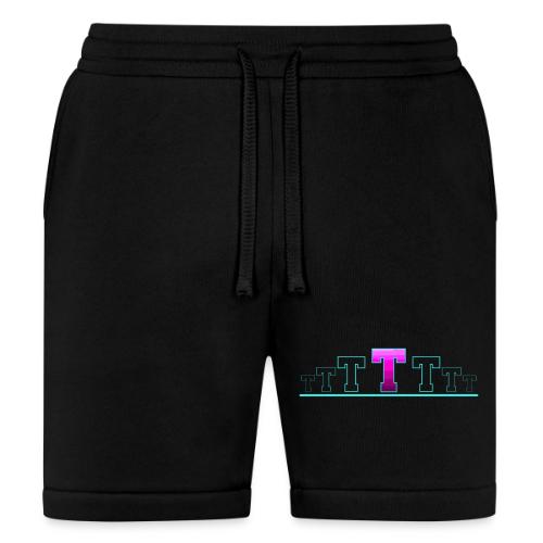 Letter T – Capital Varsity Alphabet Monogram - Bella + Canvas Unisex Short