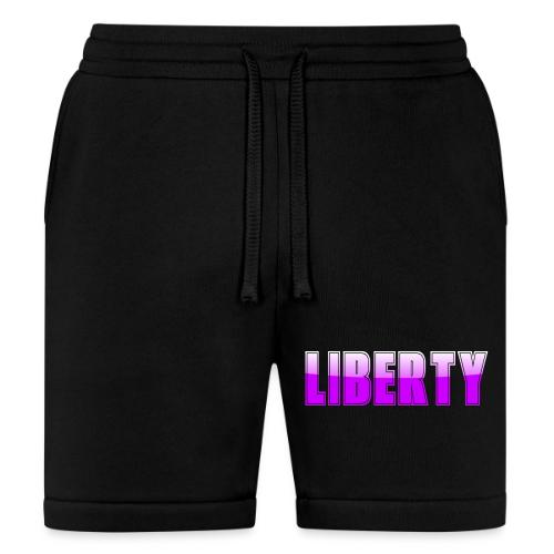 Liberty Typography Graphic Design - Bella + Canvas Unisex Short