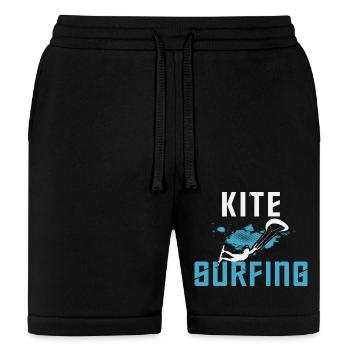 Kite Surfing - Bella + Canvas Unisex Short - black - Front