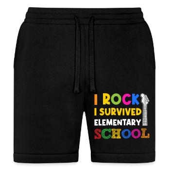 Amzad Elementary School 9 - Bella + Canvas Unisex Short - black - Front