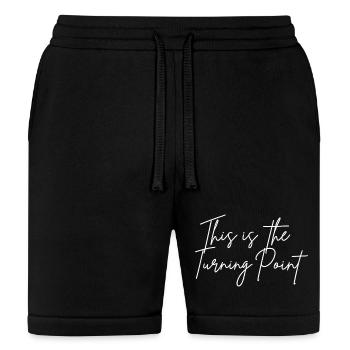This is The Turning Point Motivational  - Bella + Canvas Unisex Short - black - Front