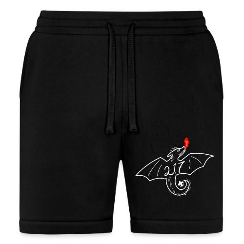 White Dragon Logo Merch - Bella + Canvas Unisex Short