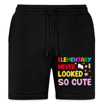 Amzad Elementary School 18 - Bella + Canvas Unisex Short - black - Front