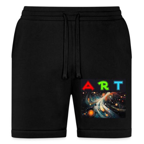 Swirls of Colorful Art - Bella + Canvas Unisex Short