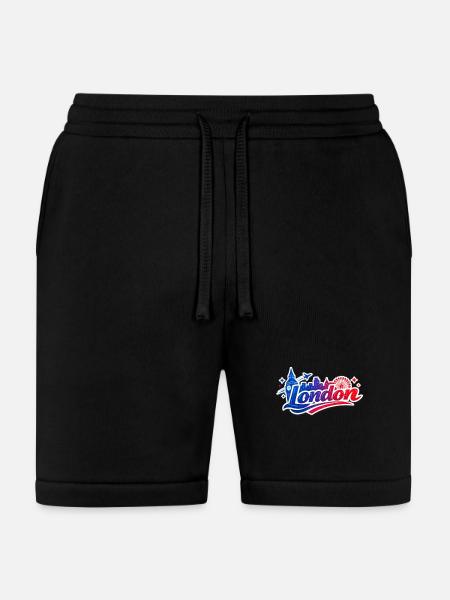 London Skyline Splash - Bella + Canvas Unisex Short - black