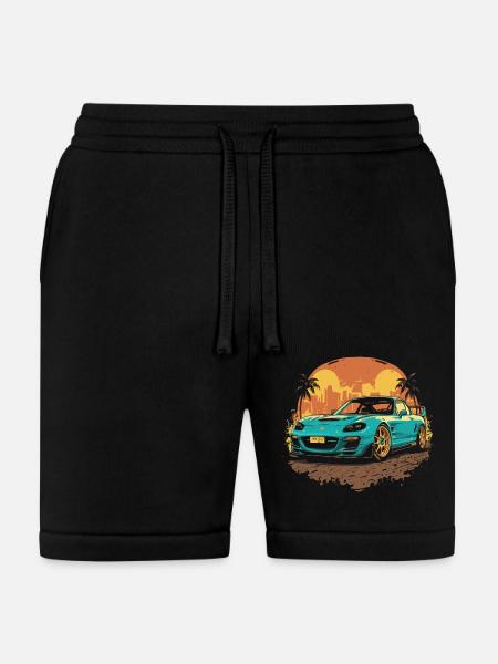 rx7 mazda - Bella + Canvas Unisex Short - black