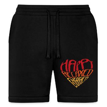 Happy Relaxed Engaged Applied Behavior Analysis - Bella + Canvas Unisex Short - black - Front