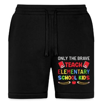 Amzad Elementary School 12 - Bella + Canvas Unisex Short - black - Front