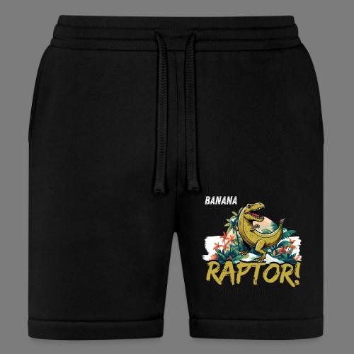 Funny Banana Raptor T-Rex Design - Bella + Canvas Unisex Short