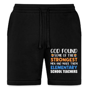 Siddikur Elementary School 28 - Bella + Canvas Unisex Short - black - Front