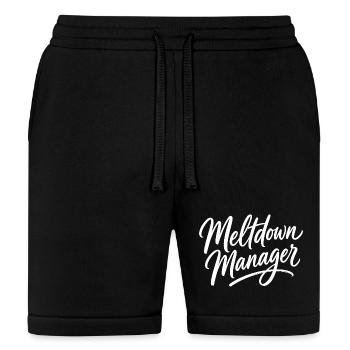 Meltdown Manager Registered Behavior Technician - Bella + Canvas Unisex Short - black - Front