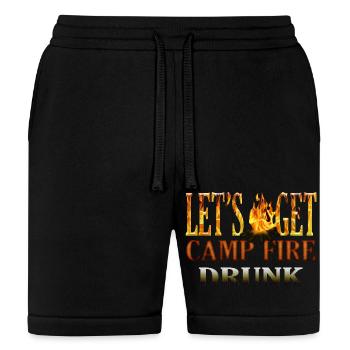 Camo Camping - Bella + Canvas Unisex Short - black - Front
