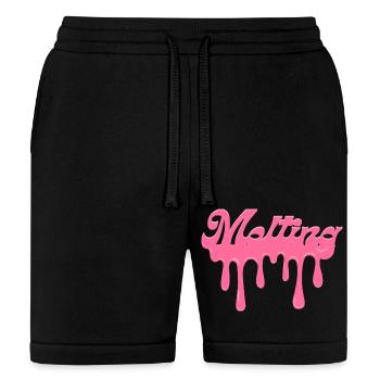 Melting Away - Bella + Canvas Unisex Short - black - Front