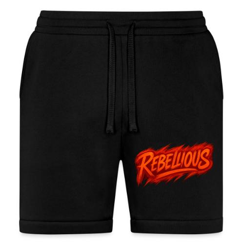 Rebellious Graffiti Neon Orange Streetwear T-Shirt - Bella + Canvas Unisex Short
