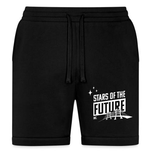 Stars of the Future - New Logo in White - Bella + Canvas Unisex Short