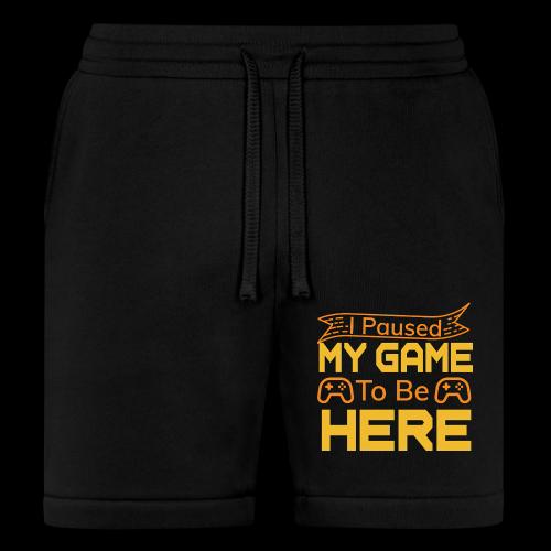 I Paused My Game To Be Here - Bella + Canvas Unisex Short