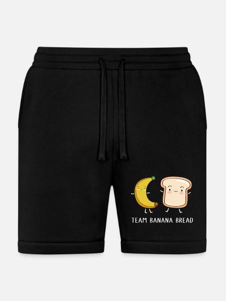 Bread Bakery Banana Bread - Bella + Canvas Unisex Short - black