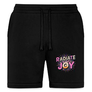 Radiate Joy - Bella + Canvas Unisex Short - black - Front