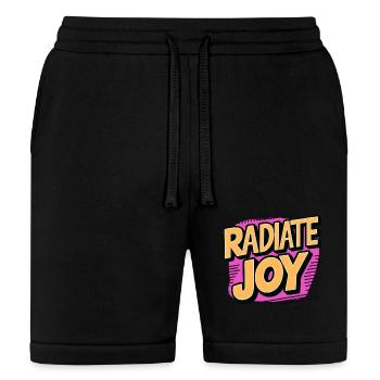 Radiate Joy - Bella + Canvas Unisex Short - black - Front