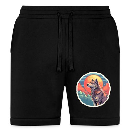 Majestic Wolf Moon - Bella + Canvas Unisex Short