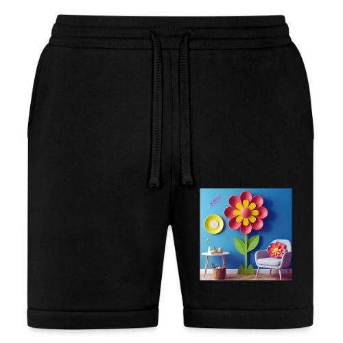 Flower design and harmony of environmental well-be - Bella + Canvas Unisex Short
