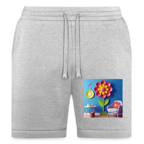 Flower design and harmony of environmental well-be - Bella + Canvas Unisex Short