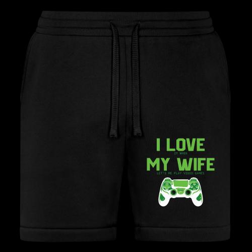 I Love It When My Wife Lets Me Game - Bella + Canvas Unisex Short