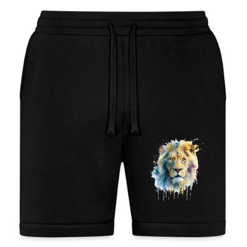 Splash-Art Lion Face - Bella + Canvas Unisex Short