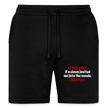 Offensive Funny At This Point... - Bella + Canvas Unisex Short - black - Front