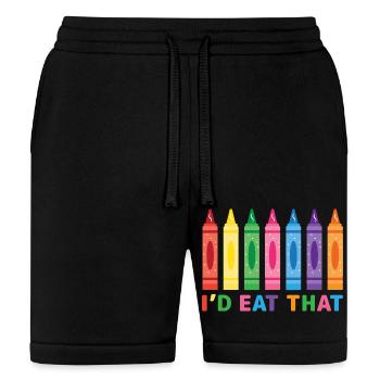 Amzad Elementary School 33 - Bella + Canvas Unisex Short - black - Front