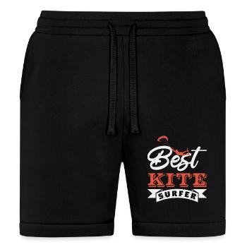 Kite Best - Bella + Canvas Unisex Short - black - Front
