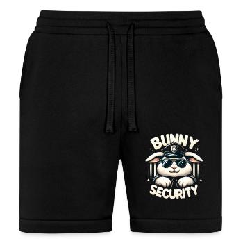 Easter Bunny Security Premium - Bella + Canvas Unisex Short - black - Front