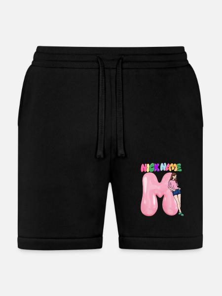 Nick Name M - Bella + Canvas Unisex Short - black