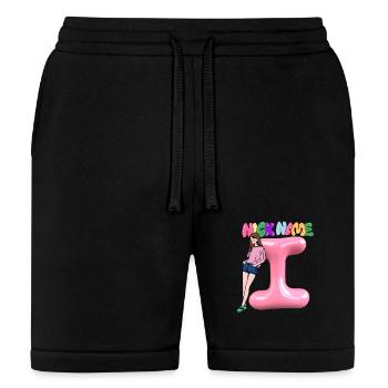 Nick Name I - Bella + Canvas Unisex Short - black - Front