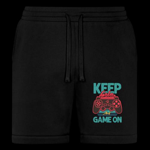 Don't Panic, Just Game On! - Bella + Canvas Unisex Short