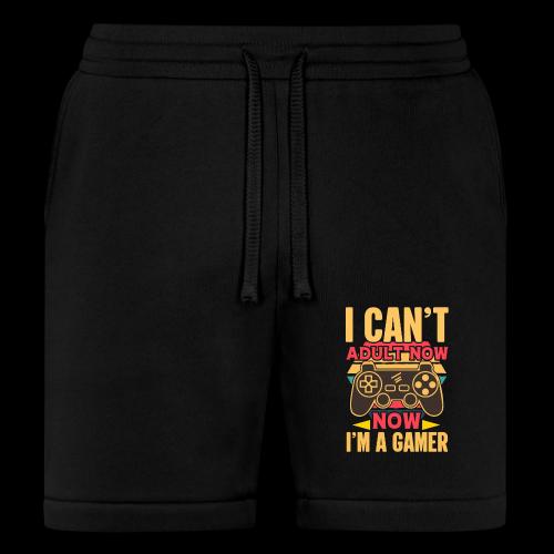 Can't Adult, Gaming Now! Tee - Bella + Canvas Unisex Short