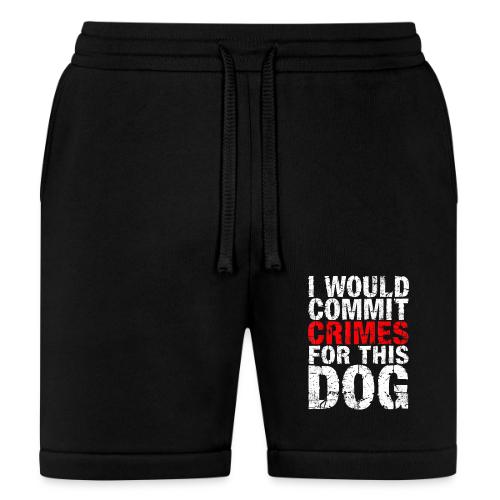 Id Commit Crimes for This Dog Funny Tee - Bella + Canvas Unisex Short