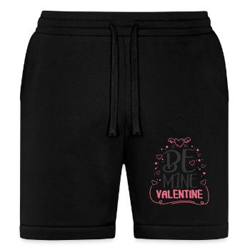 Be Mine Valentines - Bella + Canvas Unisex Short - black - Front