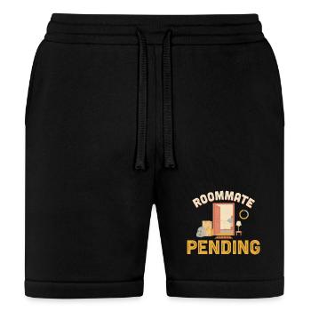 Roommate Pending - Bella + Canvas Unisex Short - black - Front