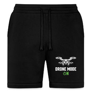 Drone Mode: On - Bella + Canvas Unisex Short - black - Front